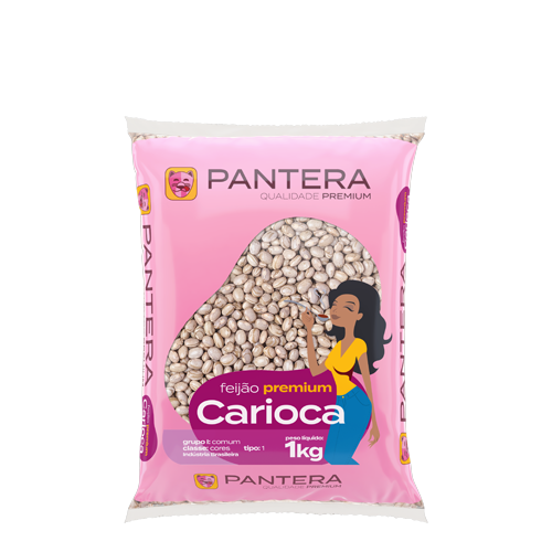 Feijão Carioca 1kg Pantera Alimentos